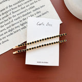 Pair of Elegant Bobby Pins in Selection of Simulated Pearls or Stones