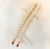 Pair of Elegant Bobby Pins in Selection of Simulated Pearls or Stones