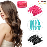 20 Flexible Soft Fabric Encased Foam Hair Curlers