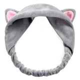 Lush Fabric Cat Ear Headband for Girls