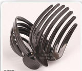1pc free shipping Hair Claw Clips Women Banana Barrettes Bright black Hairpins Hair Accessories For Women Clips Clamp CL-S069
