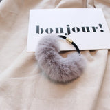Soft Faux Fur Hair Elastic in Classic Popular Colors