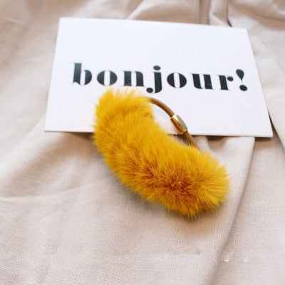 Soft Faux Fur Hair Elastic in Classic Popular Colors