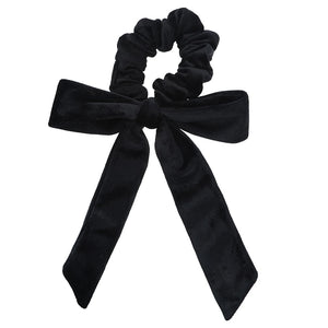 Velvet Bow Scrunchies