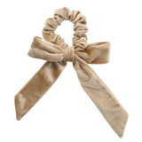 Velvet Bow Scrunchies