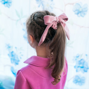 Velvet Bow Scrunchies