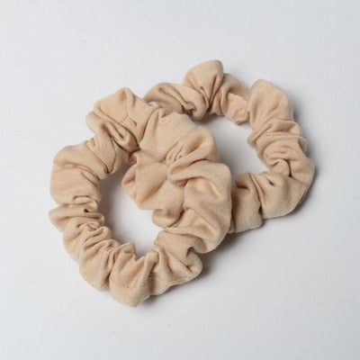 2 Pretty Ponytail Holder Hair Scrunchies