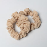 2 Pretty Ponytail Holder Hair Scrunchies