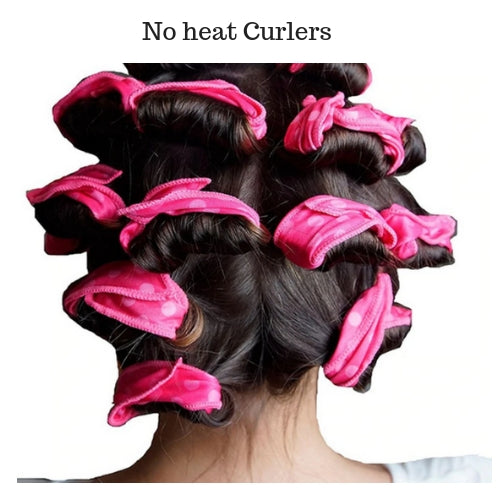 20 Flexible Soft Fabric Encased Foam Hair Curlers
