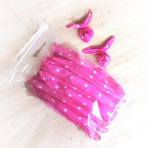 20 Flexible Soft Fabric Encased Foam Hair Curlers