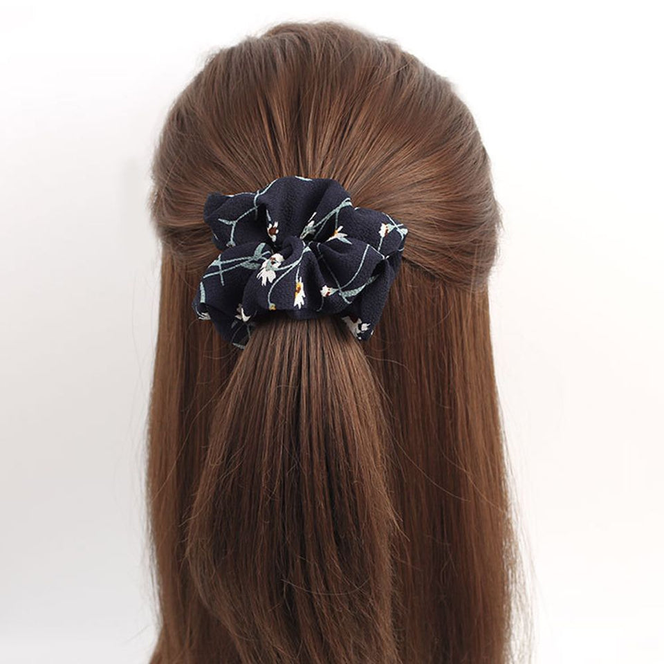 Romantic Floral Scrunchie
