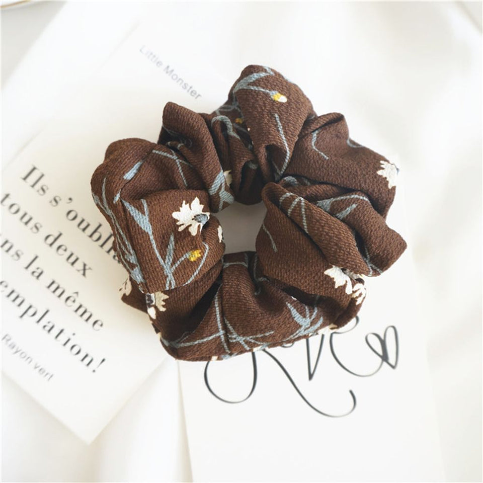 Romantic Floral Scrunchie