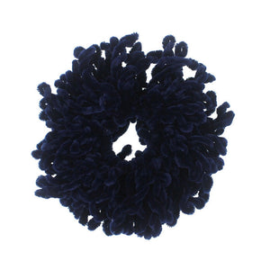 Volumising Scrunchie Velvet Big Hair Tie Bun Clip Hijab Scarf Volumizer Elastic Hair Bands