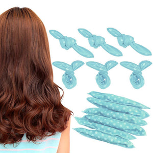 20 Flexible Soft Fabric Encased Foam Hair Curlers