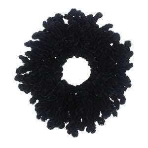 Volumising Scrunchie Velvet Big Hair Tie Bun Clip Hijab Scarf Volumizer Elastic Hair Bands